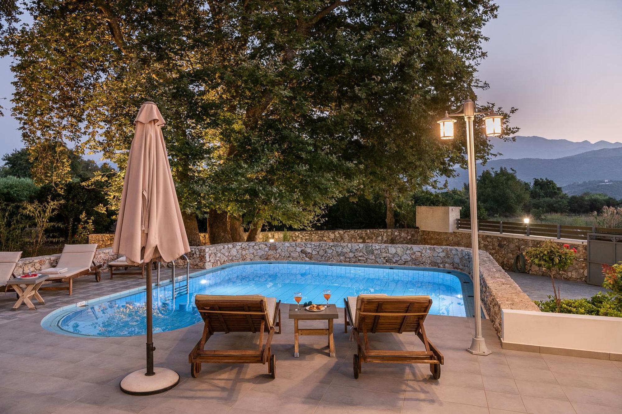 Villa Nature, Heated Pool Kalyves Exteriér fotografie