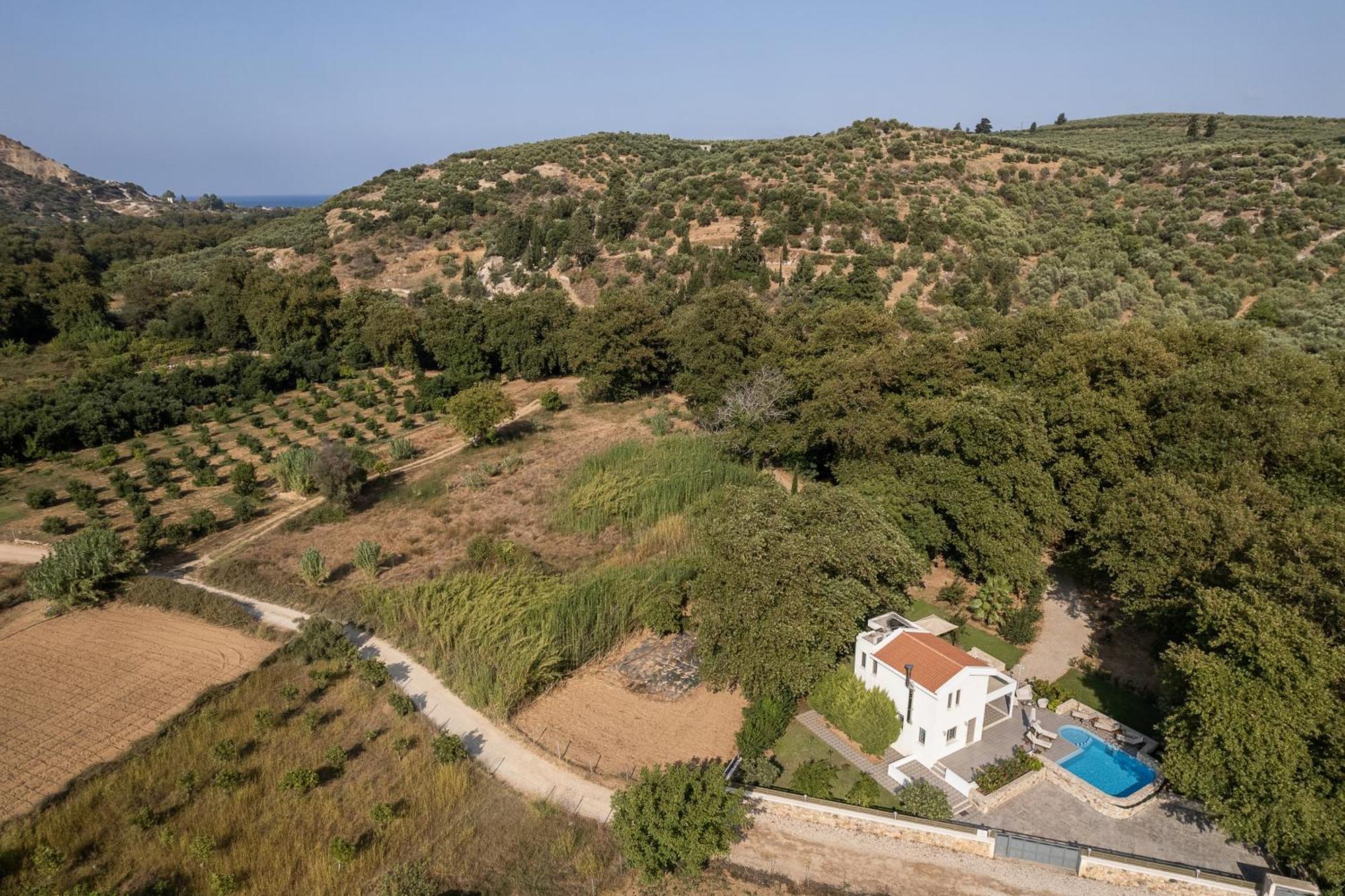 Villa Nature, Heated Pool Kalyves Exteriér fotografie