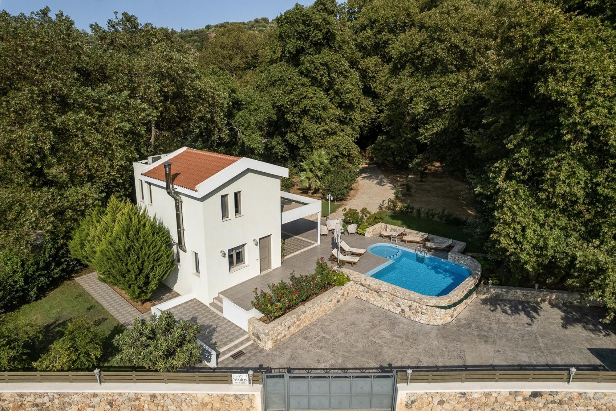 Villa Nature, Heated Pool Kalyves Exteriér fotografie
