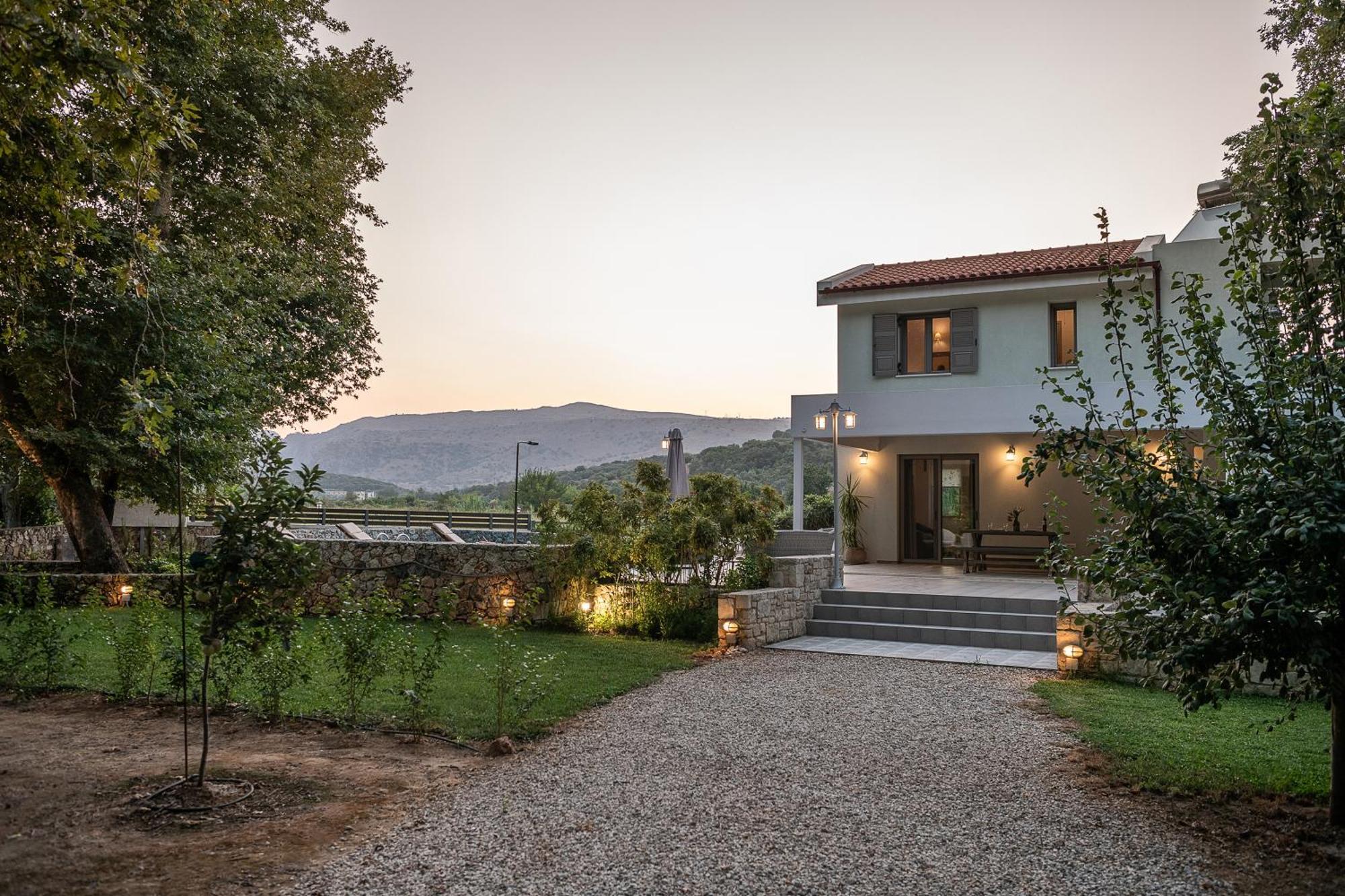 Villa Nature, Heated Pool Kalyves Exteriér fotografie