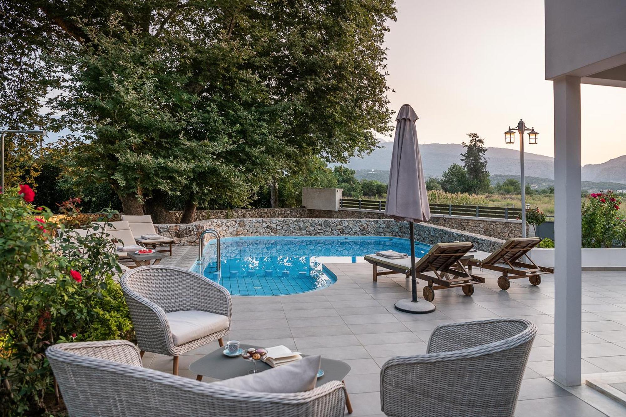 Villa Nature, Heated Pool Kalyves Exteriér fotografie
