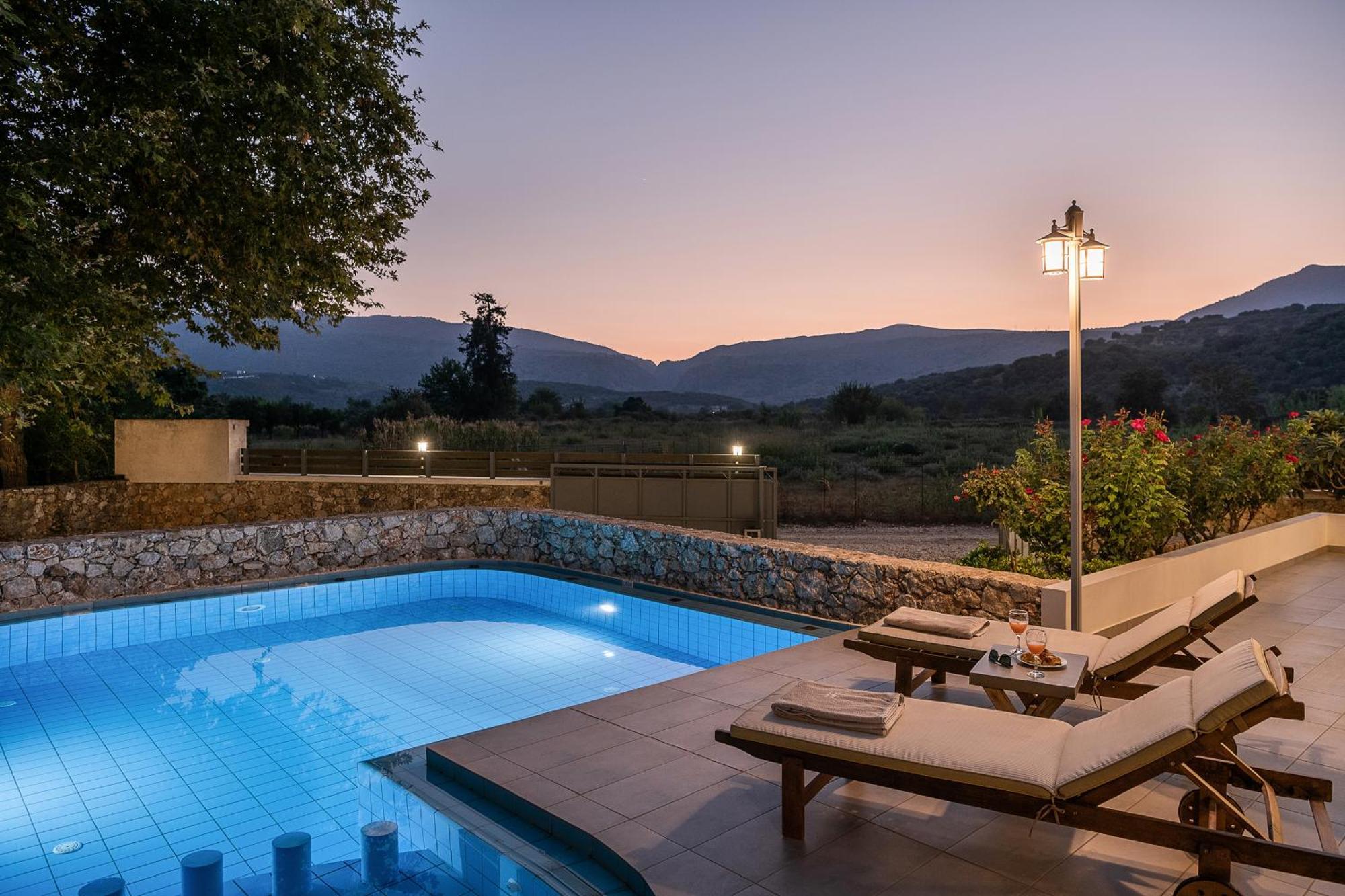 Villa Nature, Heated Pool Kalyves Exteriér fotografie