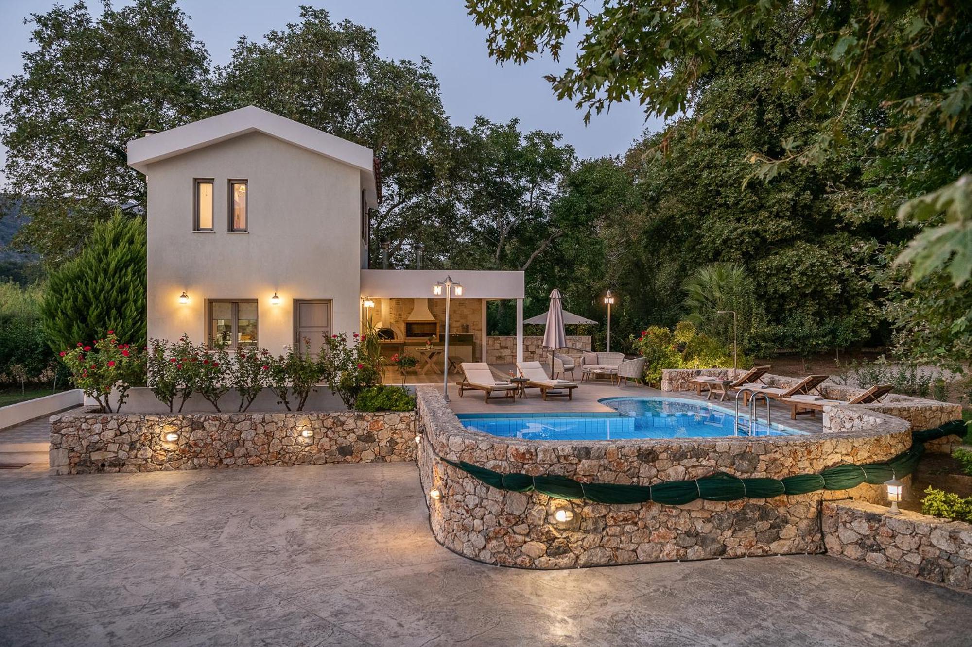 Villa Nature, Heated Pool Kalyves Exteriér fotografie