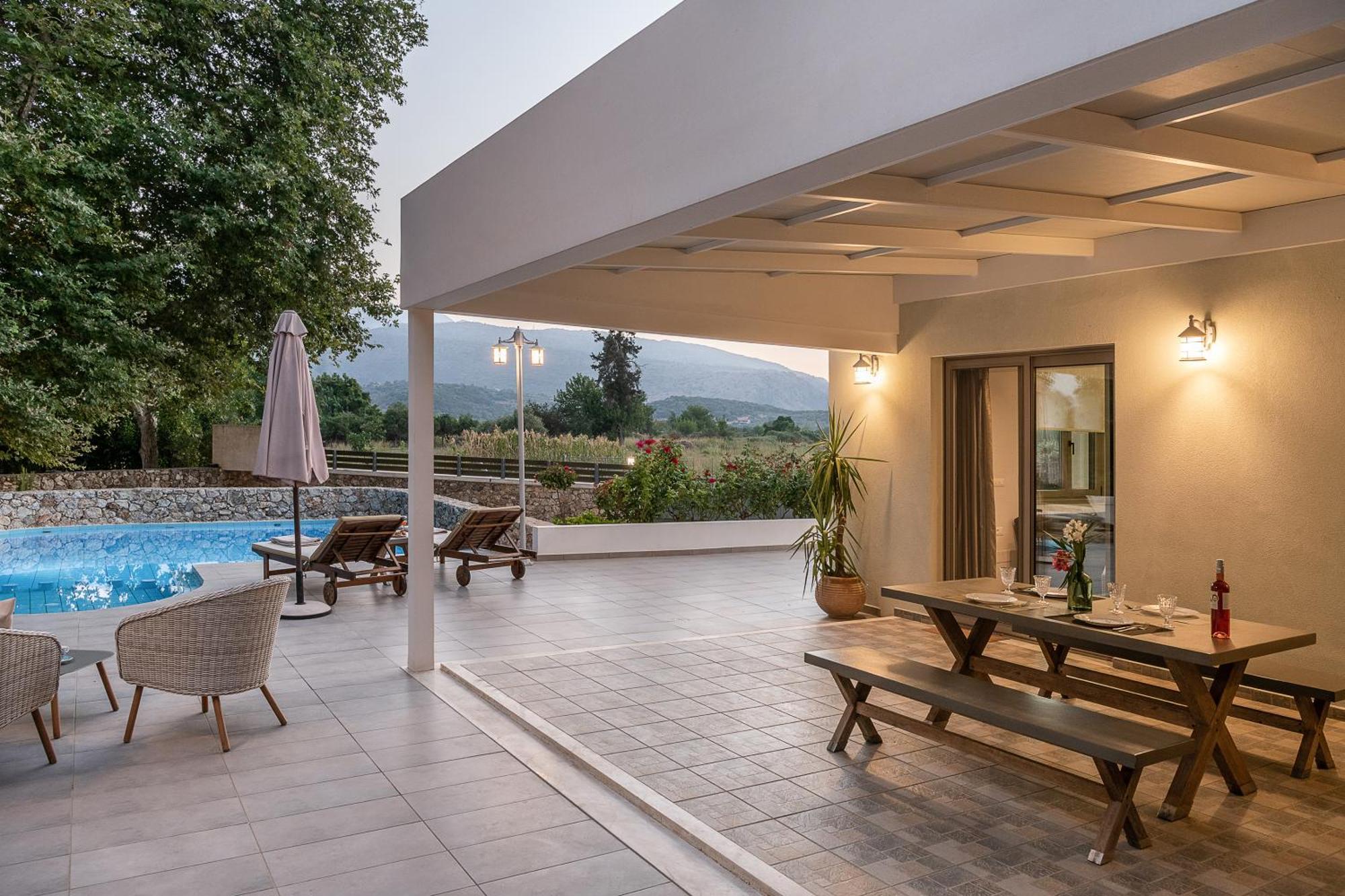 Villa Nature, Heated Pool Kalyves Exteriér fotografie