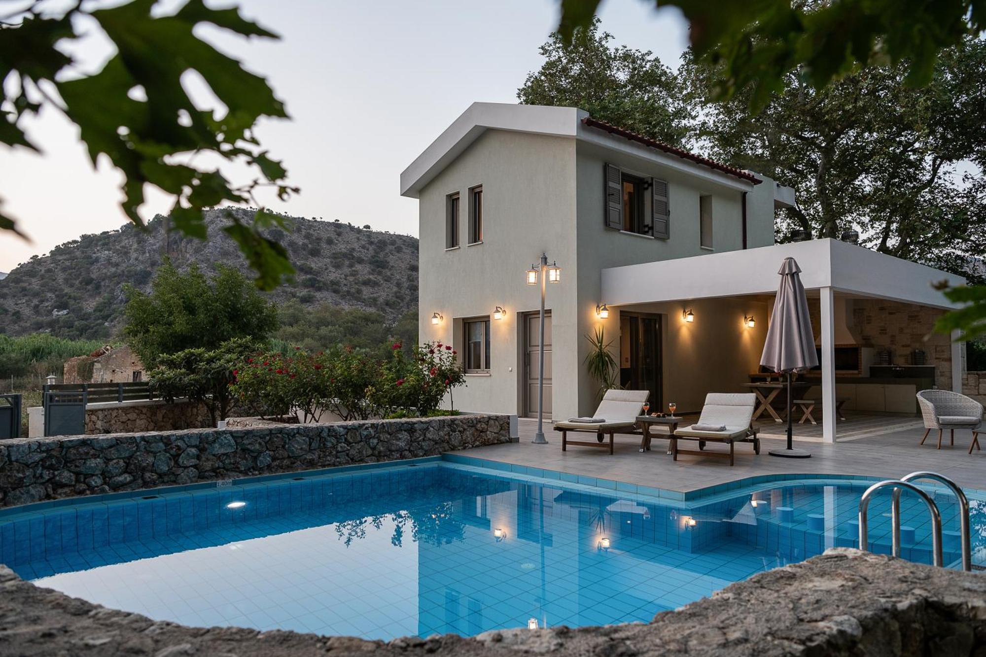Villa Nature, Heated Pool Kalyves Exteriér fotografie