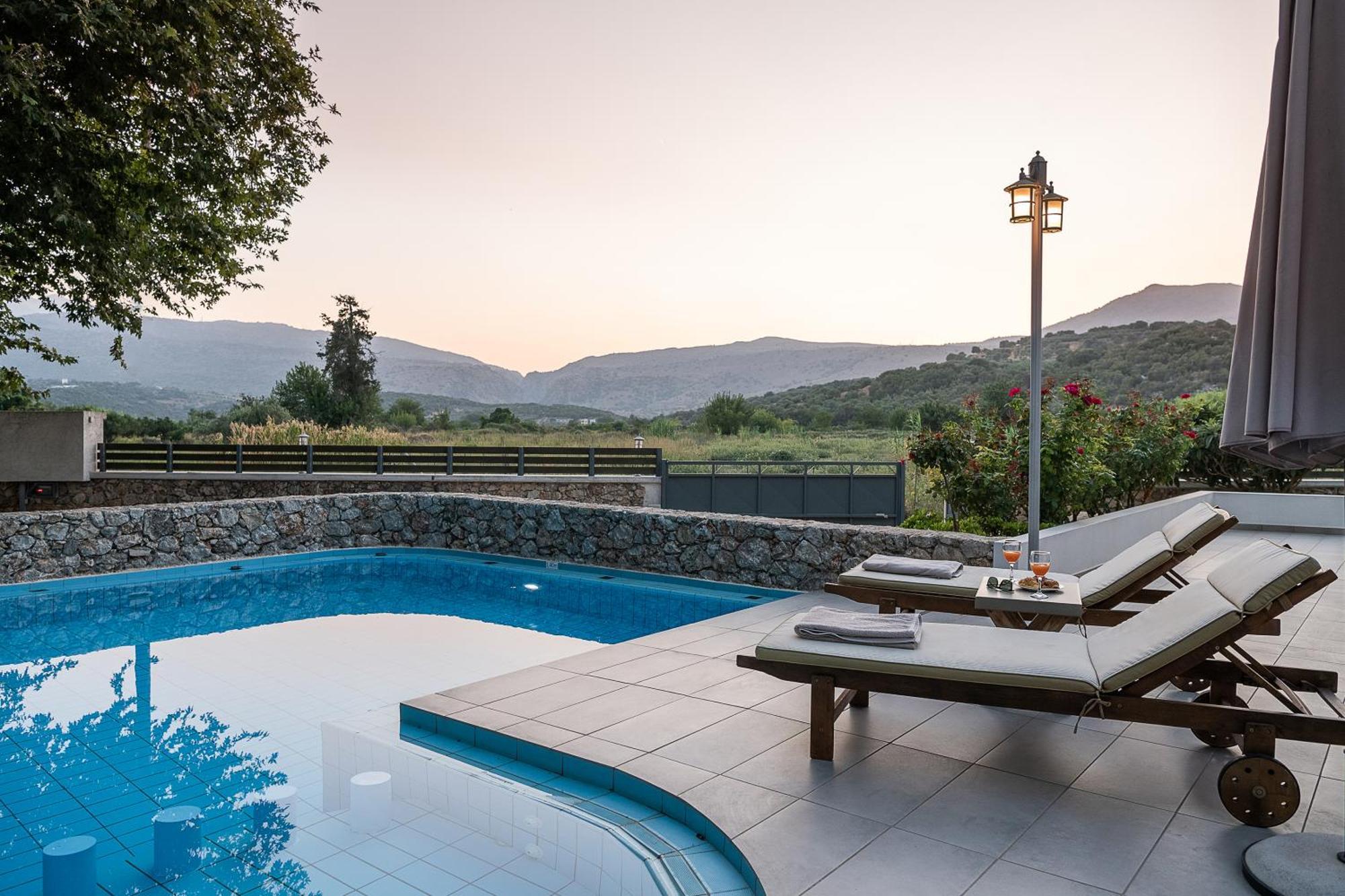 Villa Nature, Heated Pool Kalyves Exteriér fotografie